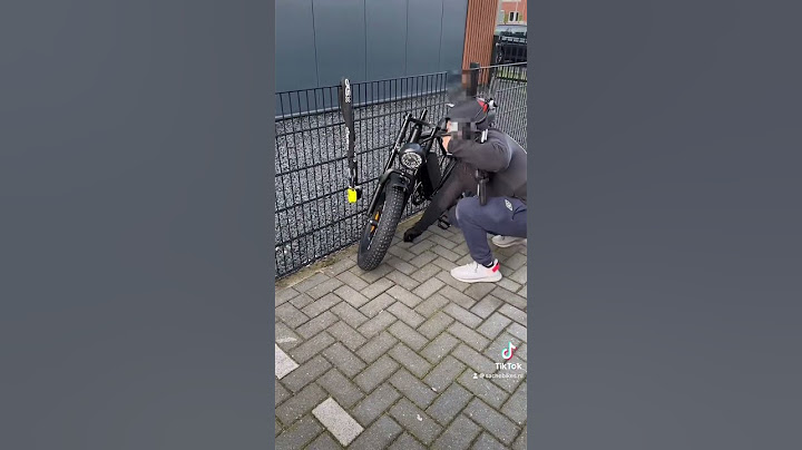 Fatbike gestolen!! Zo moetje dus niet je fiets op slot zetten LET OP!!!
