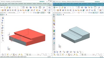 Delete Face NX9 with NX11