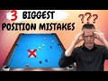 3 Biggest Position Play Mistakes In Your Pool Game