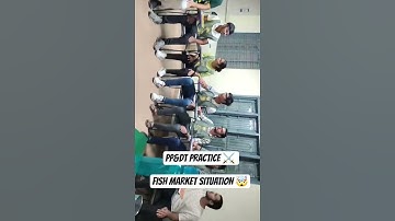 Fish Market Situation in PP&DT | Master PPDT & SSB Screening Test Preparation #ssb #ssbinterview ⚔️