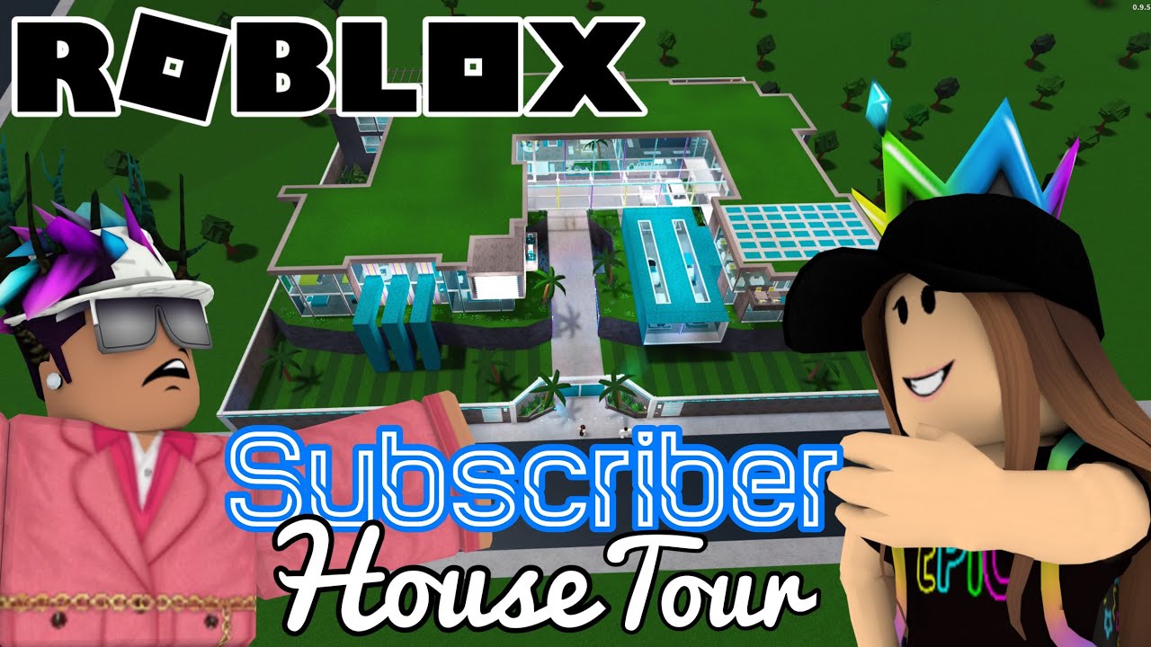 I booked a ROOM at the PALM OASIS ESTATE 2! | Bloxburg Subscriber Tour!
