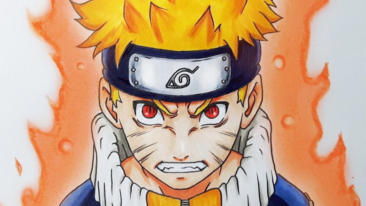 How To Draw Naruto  Draw & Color Tutorial 