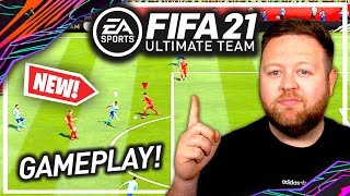 FIFA 21 ULTIMATE TEAM GAMEPLAY FIRST LOOK!