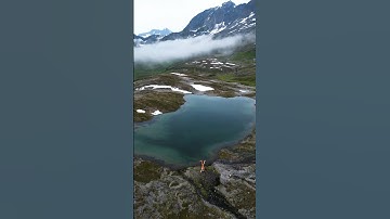Relax in Alaska, remote alpine lake by helicopter #helicopter