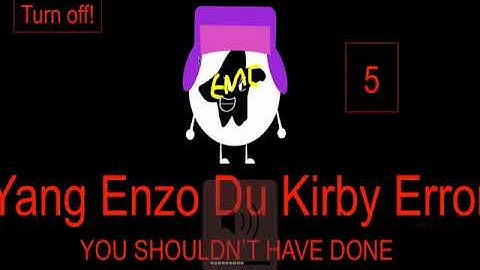 Enzo Du Kirby Error