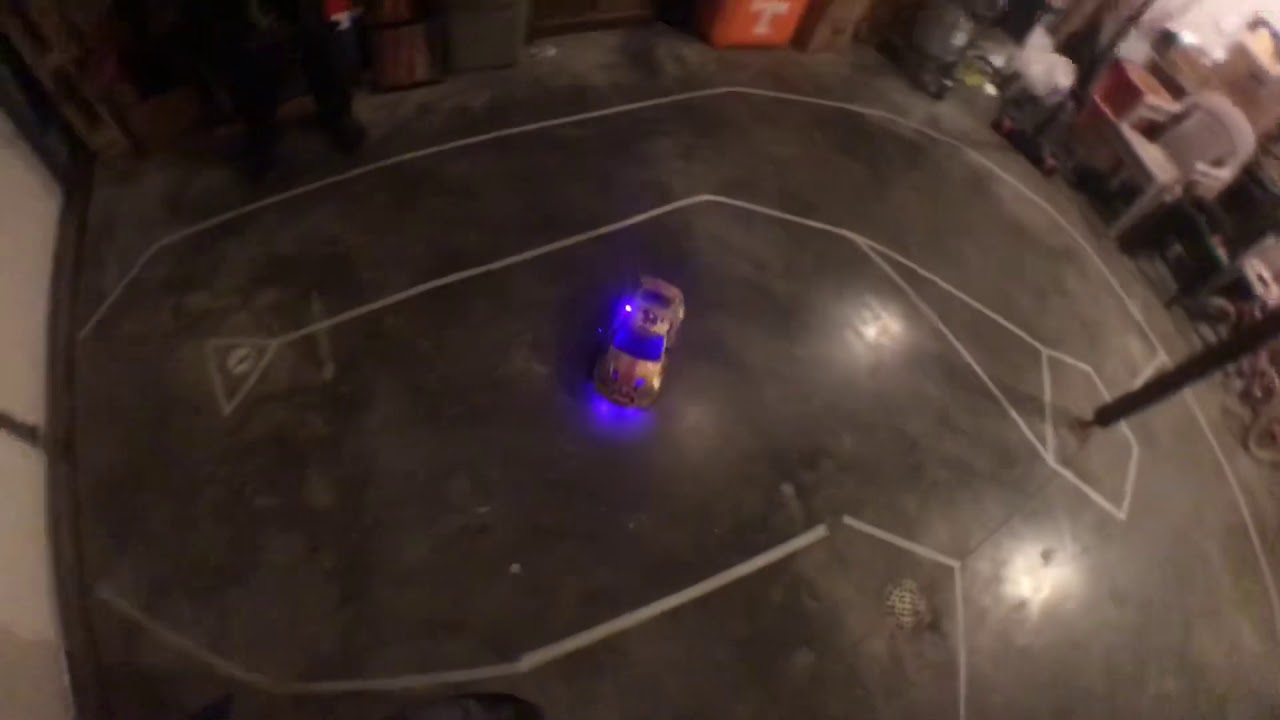 Exceed rc 1/10 madspeed indoor drifting video