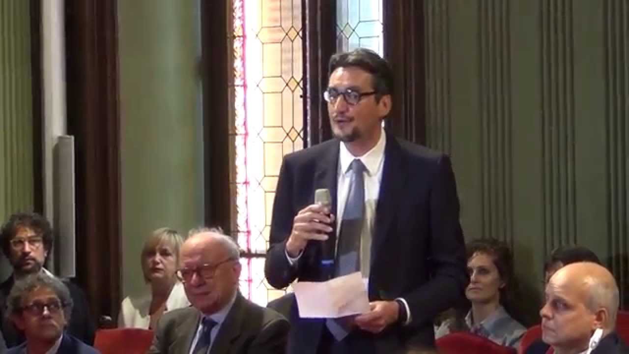 Il discorso di Giovanni Ferrero in municipio ad Alba