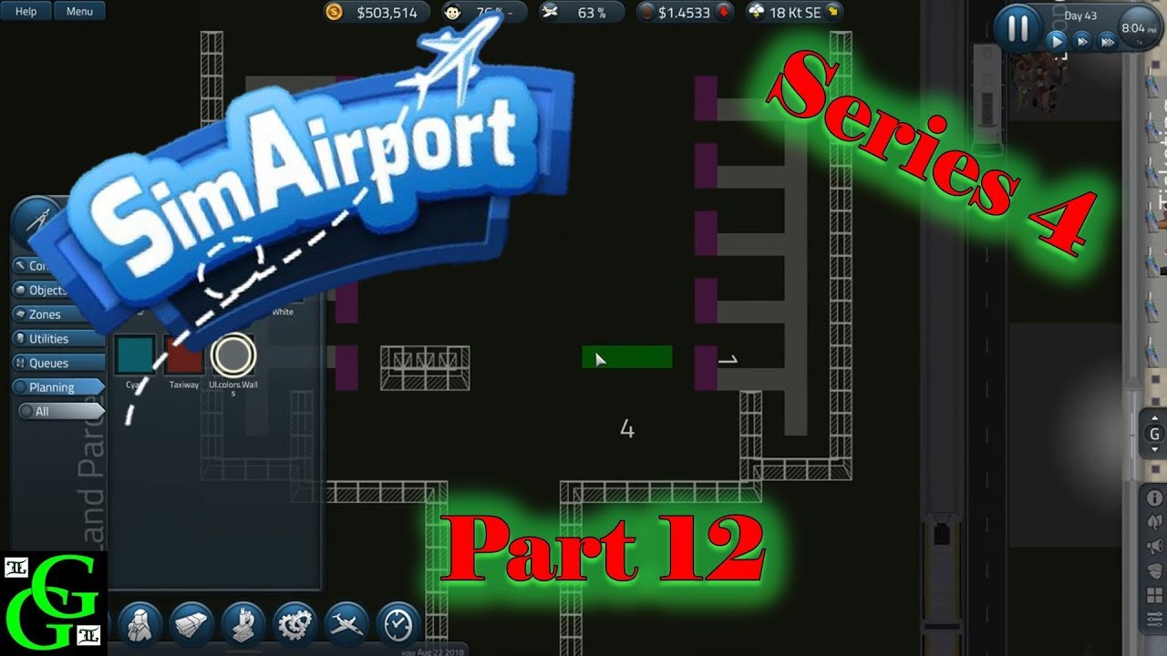 Sim Airport -  Security and Ticketing Construction -  Part 12