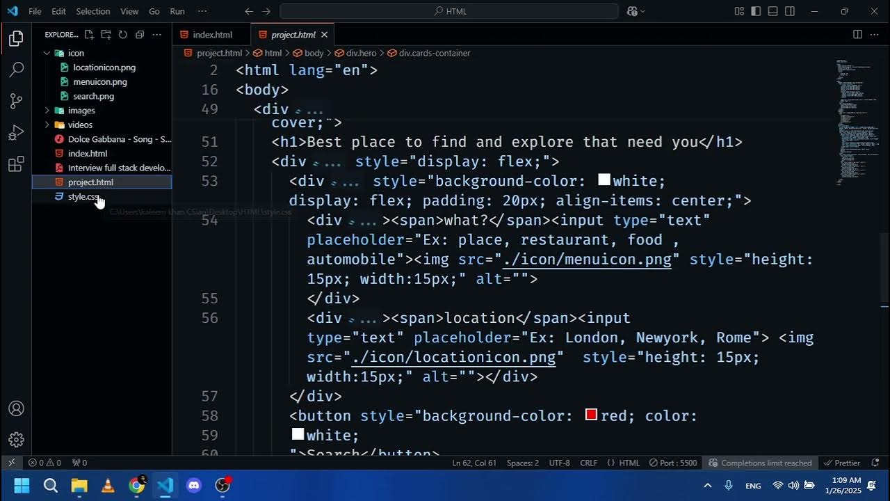 CSS first video | how to start Css in websites - YouTube