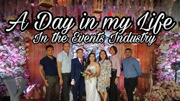 A DAY IN MY LIFE IN THE EVENT INDUSTRY | EVENT COORDINATOR | EVENT HOST | DESIGNER /COUTURIER