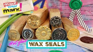 Hot Glue Wax Seals