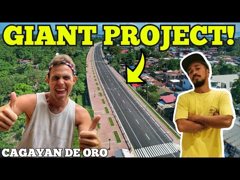 GIANT PROJECT IN CAGAYAN DE ORO! Filipino University Food Trip With My Old Neighbor!