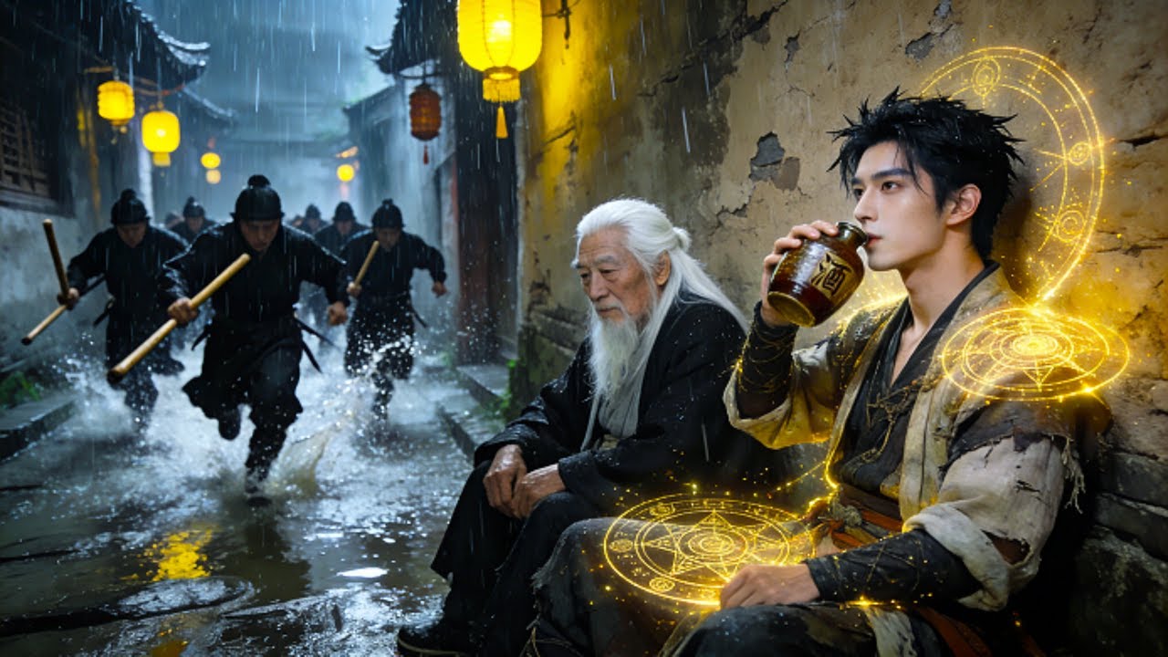 Un mendiant pauvre révèle un kung-fu redoutable, sauve un milliardaire et bat 100 voyous seul !