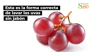 ¿Es necesario lavar las uvas antes de comerlas?