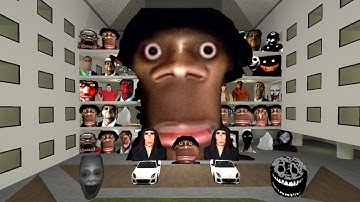 POV BIG AUUGHH VS UNLIMITED NEXTBOTS GMOD IN LIMINAL #gmod #nextbots