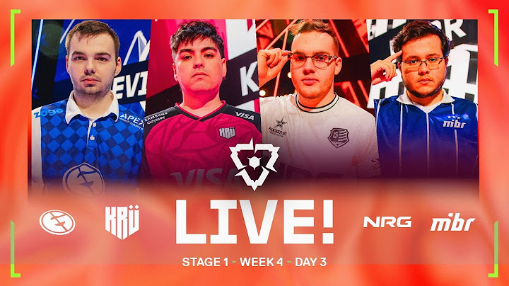 NRG vs. MIBR - VCT Americas Stage 1 - Week 4 Day 3