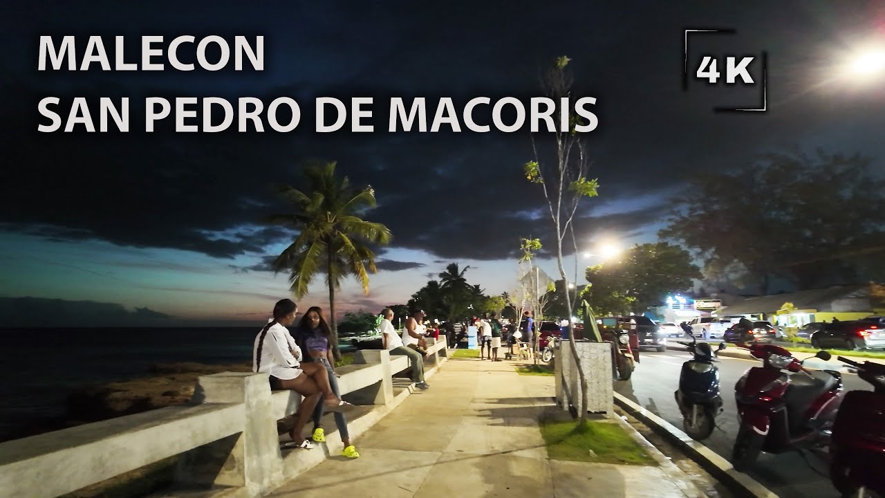 🇩🇴 The San Pedro Malecón: A Dominican Republic Experience | 4K