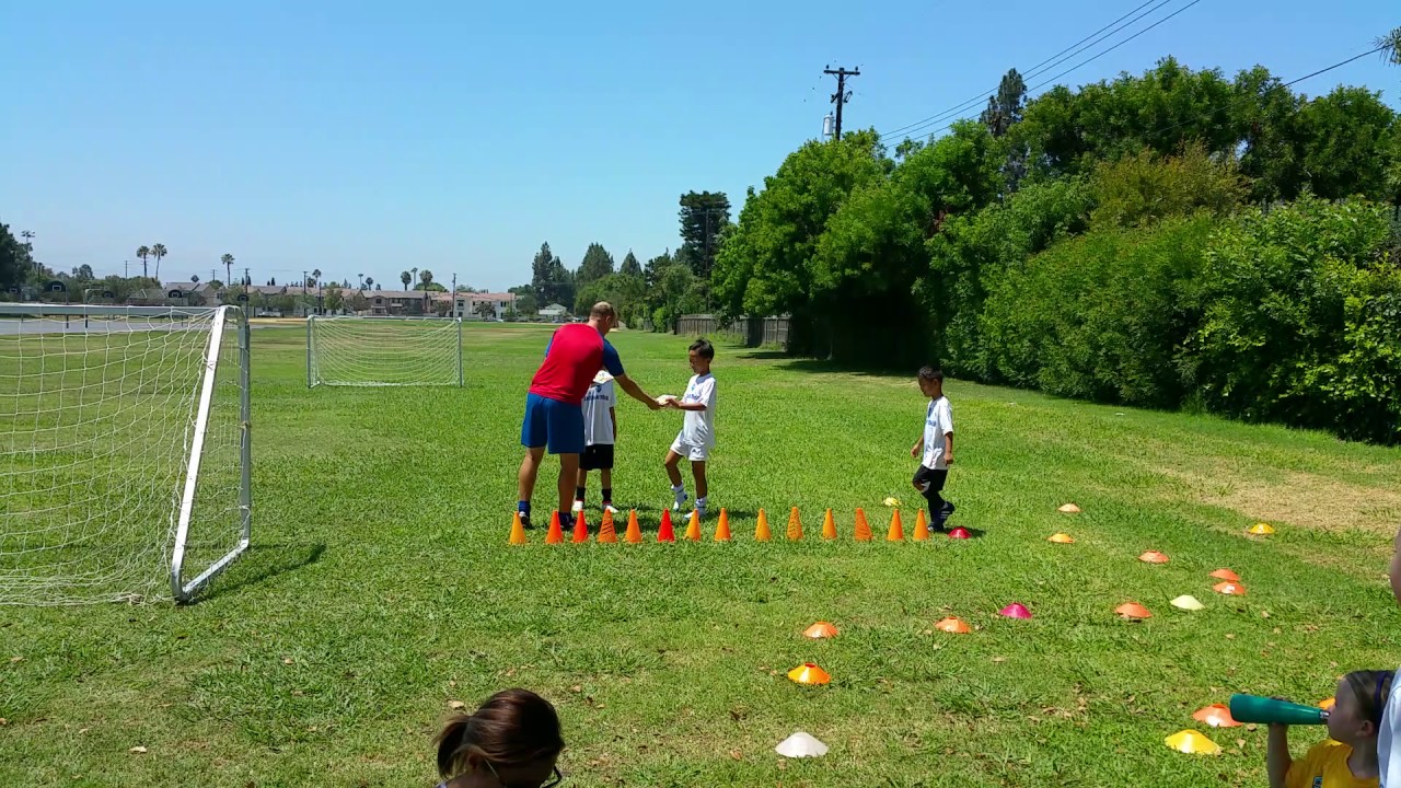 AYSO soccer camp YouTube