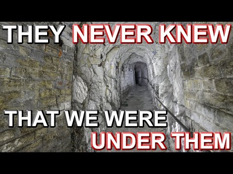 SNEAKING PAST THE TOURISTS - Unauthorised Access To Hidden Tunnels
