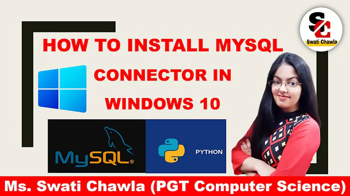 How to install mysql connector in Windows 10? | Interface Python with MYSQL Class 12