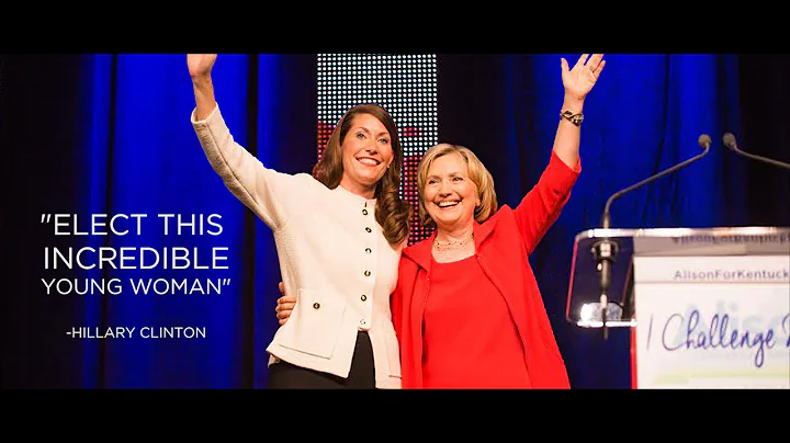 Hillary Joins Alison, "Let's put another crack in that glass ceiling!"