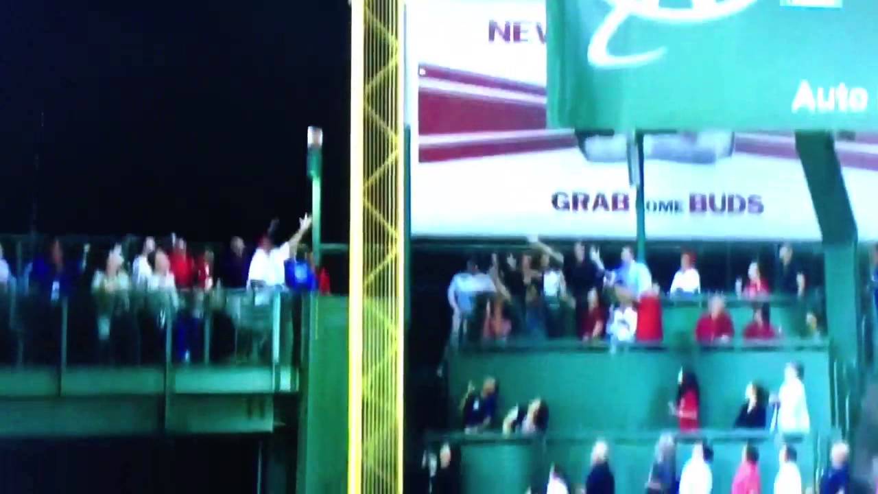 Guy hit by home run