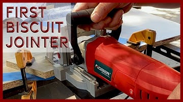 My First Time Using a Biscuit Jointer