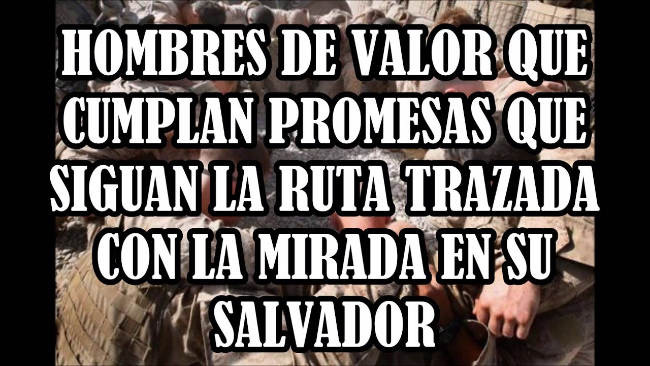 Renan Carias Hombres De Valor Pista Karaoke Youtube 