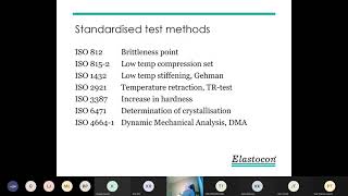 Famous Webinar – Low Temperature Testing of rubber Wealth