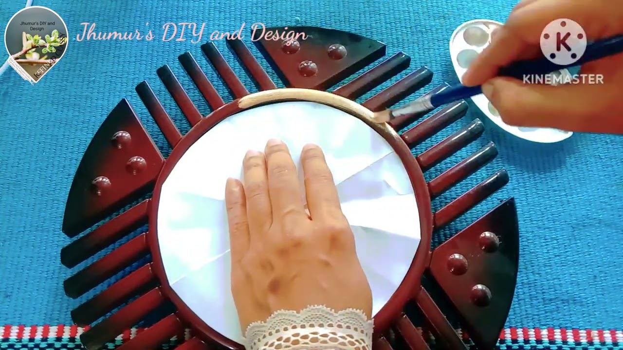 Make your own kitchen clock| DIY simple and easy kitchen clock|