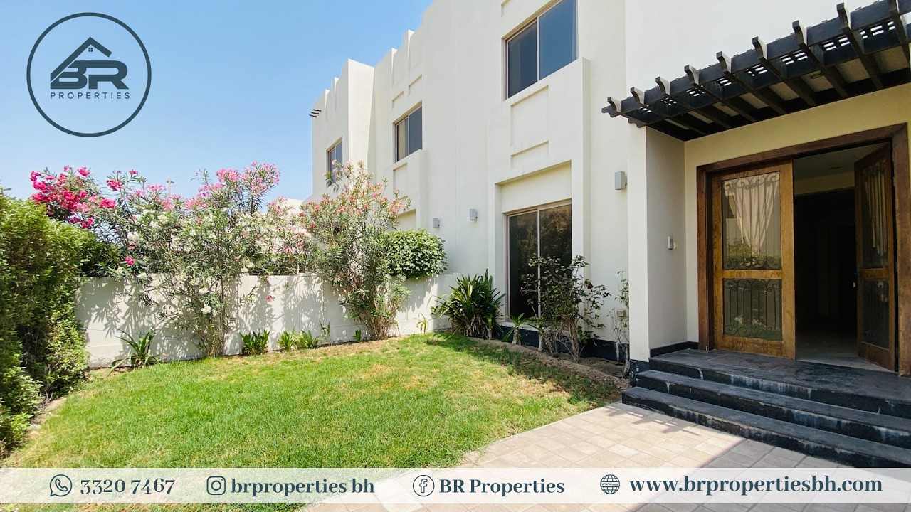 Charming Villa for Rent in a Beautiful Compound ! BR Properties - YouTube