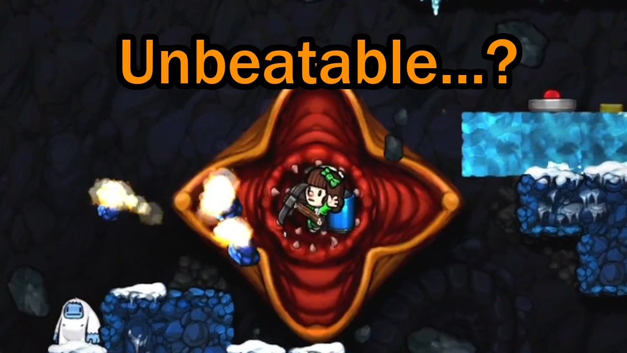 Мой лучший забег за 10 лет в Spelunky...