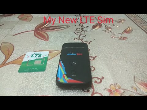 Smartbro Pocket Wifi How To Insert Lte Micro Sim Demo Only Youtube