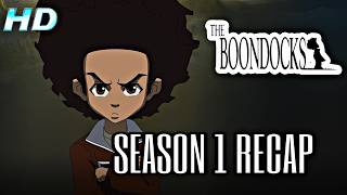 The Boondocks Season 1 Full Recap 🔥 Chaos, Funniest Moments & 🤯 Most Savage Cartoon Ever!!