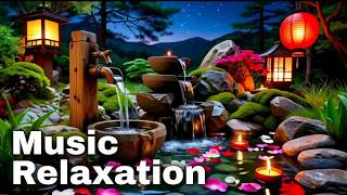 Relax Your Mind with This Beautiful Red Lantern Pond 🏮 Night Ambience