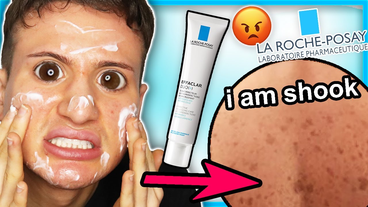 La Roche Posay Effaclar Duo Vorher Nachher www.youtube.com