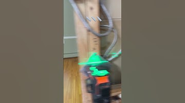 Gotta bust out the laser for my tile backsplash boxes #electricalcontractor #electrician #electrical