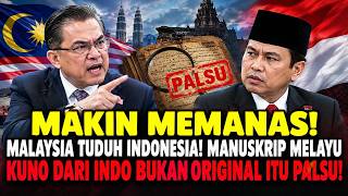 MAKIN MEMANAS! MALAYSIA TUDUH INDONESIA, MANUSKRIP MELAYU KUNO DARI INDO BUKAN ORIGINAL ITU PALSU! screenshot 3