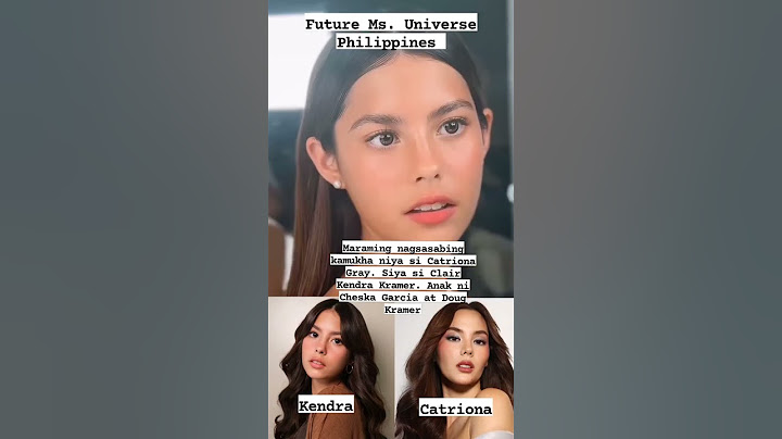Future Ms. Universe Philippines 😱😱❤️ #everyone