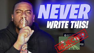NEVER WRITE THIS ON CREDIT CARD APPLICATIONS! 🤫 SECRET AUTOMATIC APPROVAL METHOD!