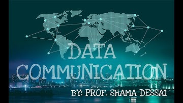 18CS46-Data Communication-Module 4-Data Link Layer(Part 1) By Prof.  Shama Dessai
