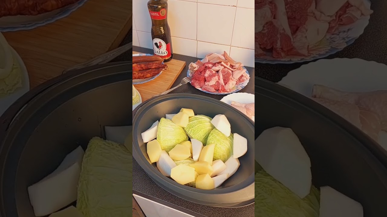 Bimby TM6 - como fazer cozido à portuguesa à moda da Avorene