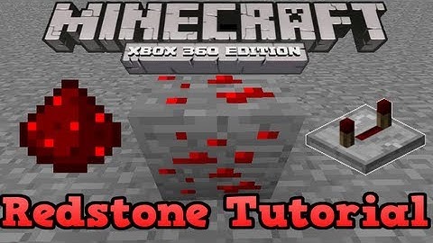 Minecraft Xbox 360 Redstone Tutorial (Basics, Repeaters and Clocks)