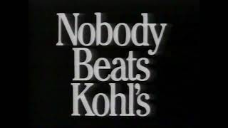 Warning Flashing Kohls Food Commercial 1990