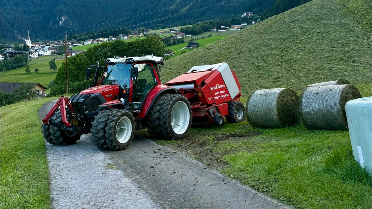 Zweiter Schnitt mit Lindner Lintrac