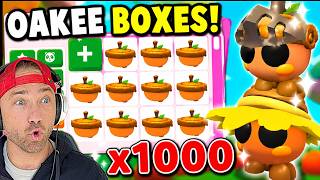 i opened 1000 OAKEE BOXES for the LEGENDARY WIZARD OAKEES...Roblox!