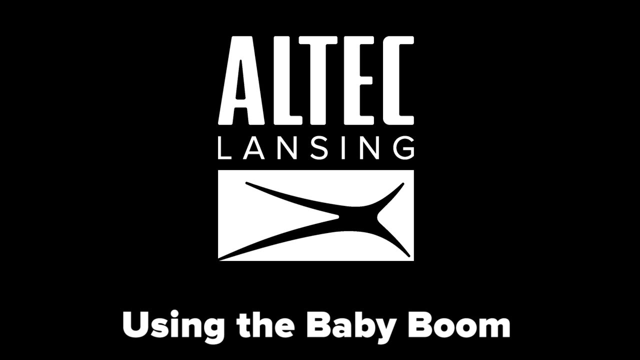 altec baby boom bluetooth pairing