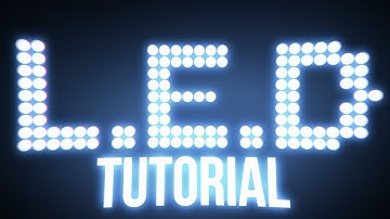 LED Light Panel Tutorial | After Effects