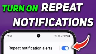 How to Set Repeat Notifications on Samsung Galaxy M35 | Samsung Reminder Notifications