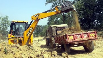 A Tractor Carrying Soil In The Village @droneplanet2040
